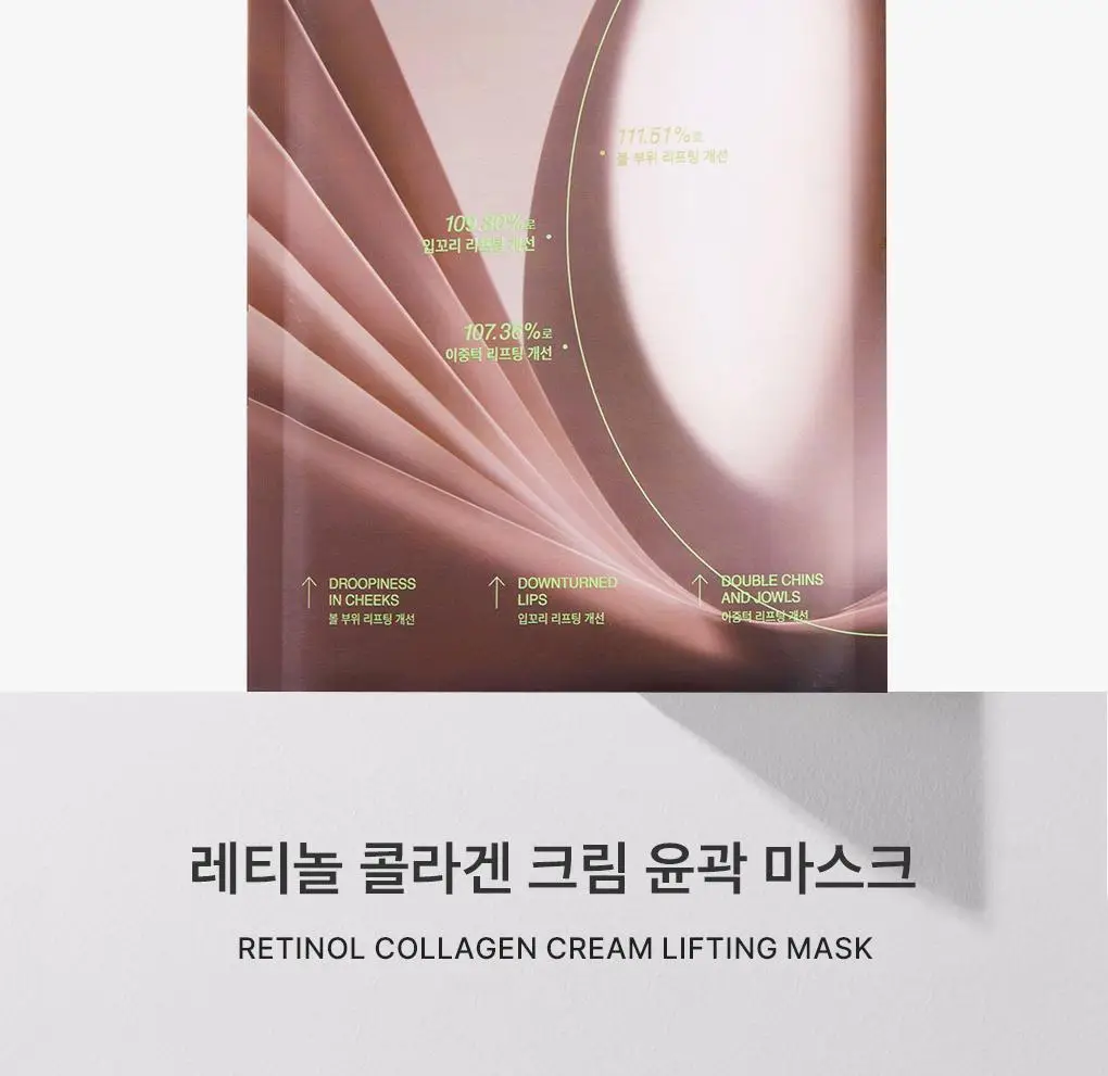 [탄력리프팅/1매] 메디힐 레티놀 콜라겐 윤곽 마스크 2종 (앰플/크림) 상세페이지 24